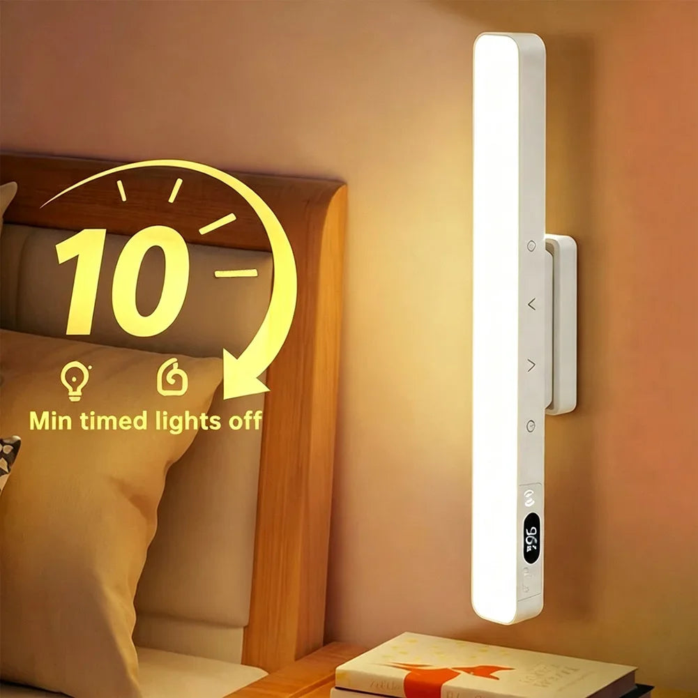 Magnetic Touch Rechargeable Desk Lamp LED Night Light No Drilling Magnetic Reading Cabinet Mirror Bedside Desk Lamp HIP