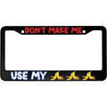 Funny Gaming Banana Aluminum License Plate Frame 12x6" License Plate Frame HIP 1