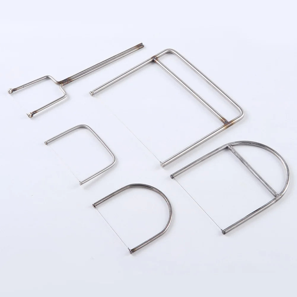 Universal Stainless Steel Clay Sculpture Art Supplies Adjustable Ceramic Wire Clay Cutter U Shape Precision Pottery Cutting Tool HIP