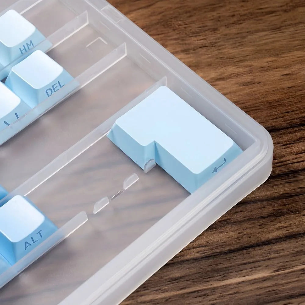 Stackable Keycap Storage Case – 3-Layer Dustproof, 145 Keys Keycap Storage Case HIP