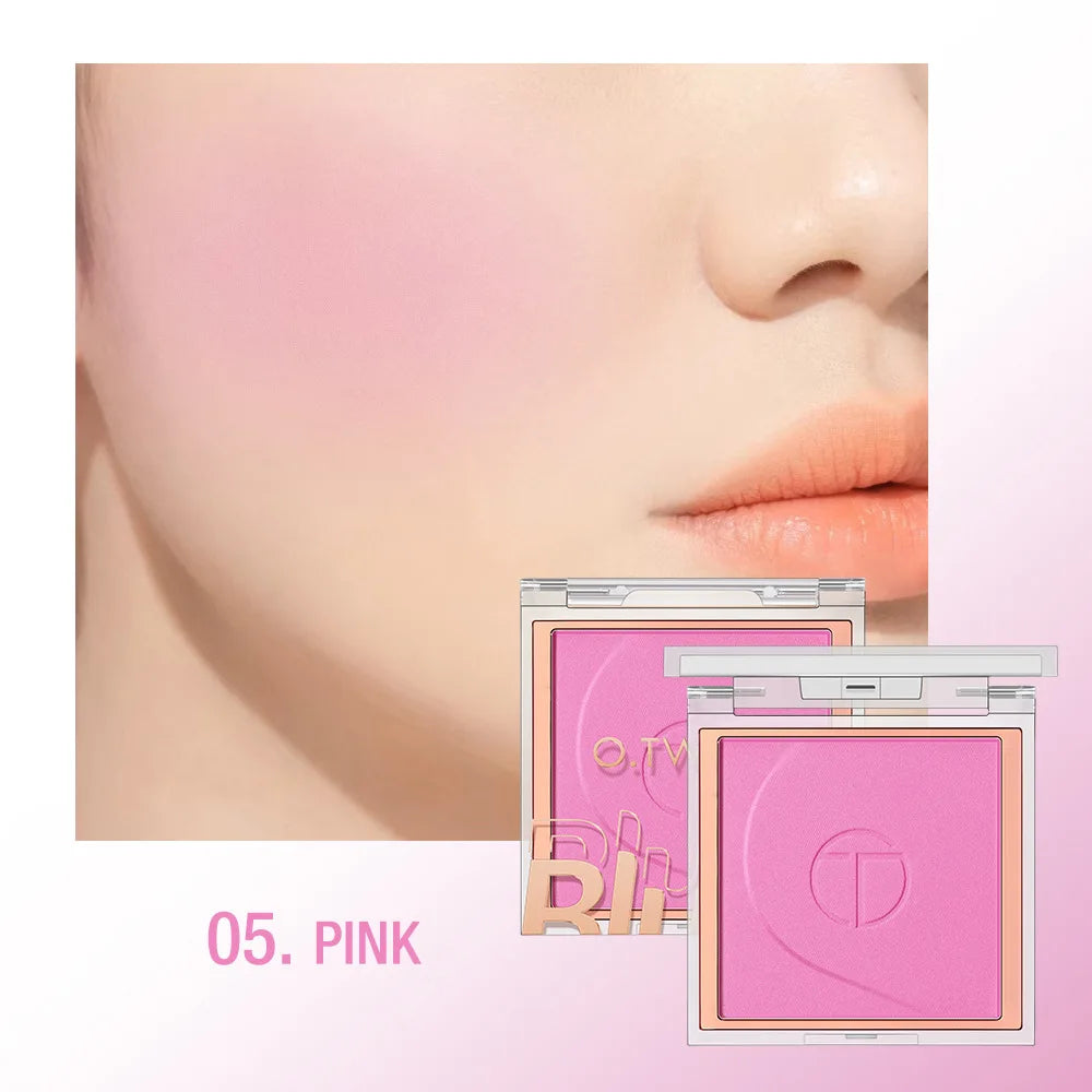 O.TWO.O 6-Color Mineral Blush Palette – Matte & Satin Mineral Blush Palette HIP