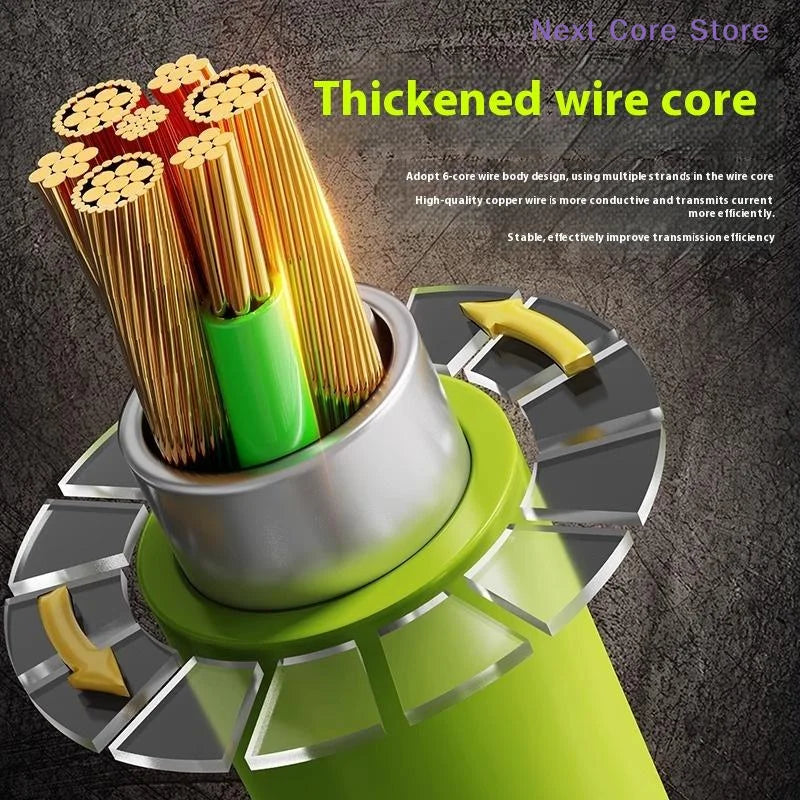 240W USB-C to USB-C Fast Charging Cable 1.5m Power Display USB-C Charging Cable HIP