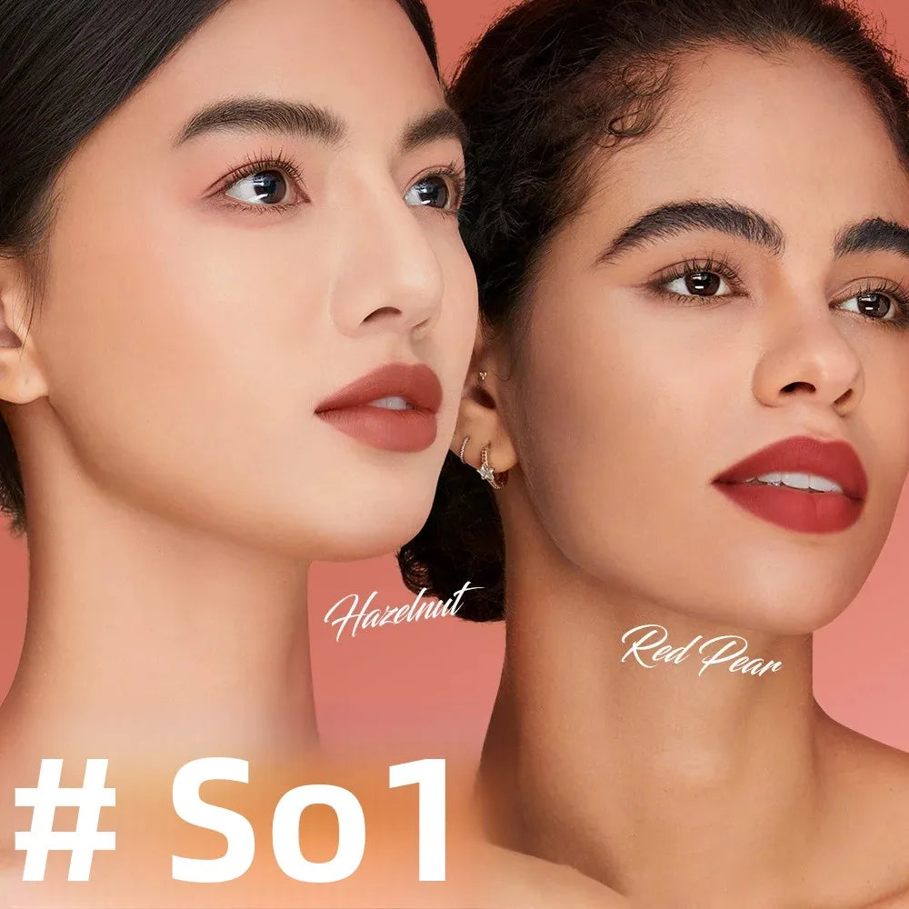 O.TWO.O Matte Liquid Lipstick Set – Transfer-Proof, Waterproof Matte Liquid Lipstick HIP