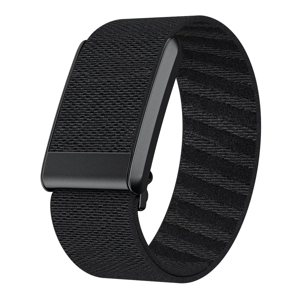 Nylon Replacement Strap for Whoop 4.0 – Breathable & Adjustable Fitness Tracker Band HIP Black