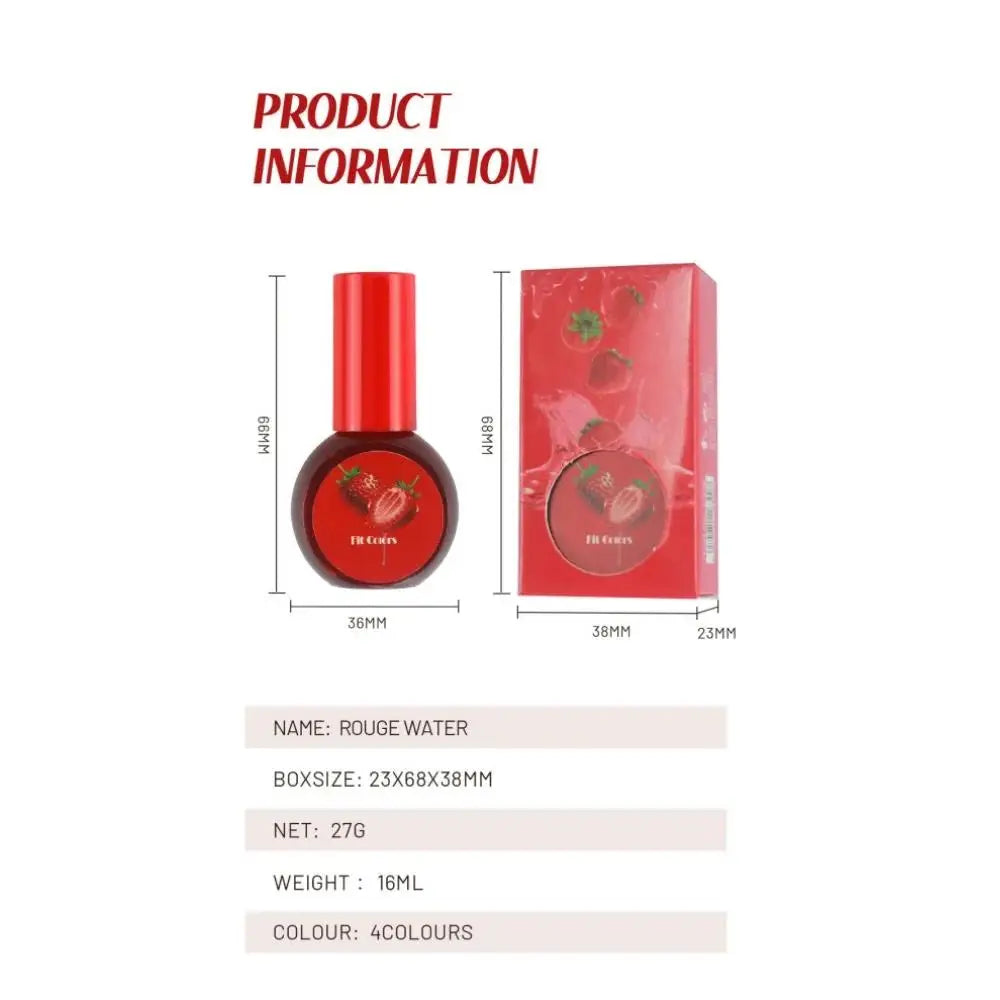 Fit Colors 3-in-1 Liquid Blush Lip Tint & Eyeshadow Liquid Blush Tint HIP