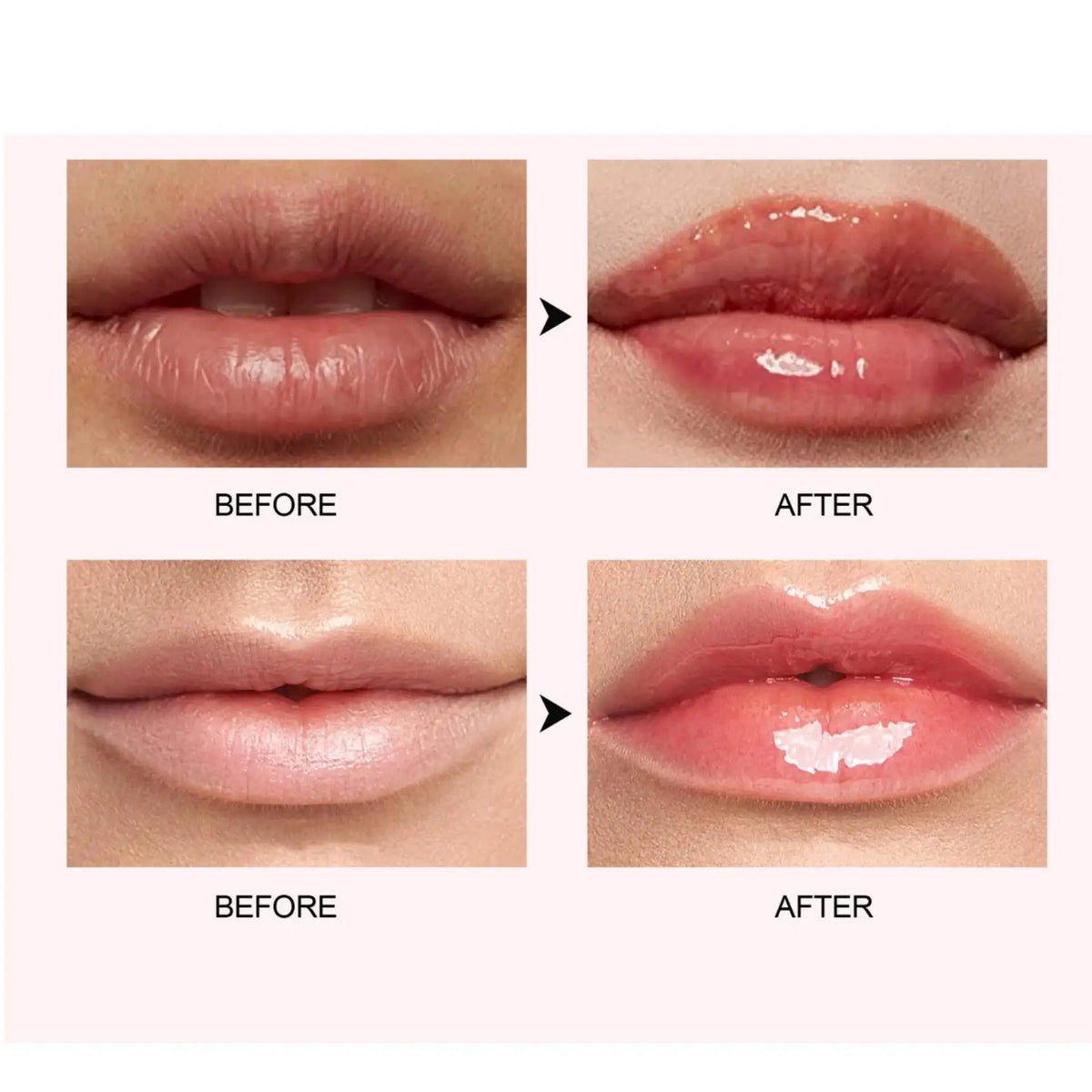 Handayan 6-Color Lip Plumping Gloss Set – Honey Oil & Shine Lip Plumping Gloss HIP