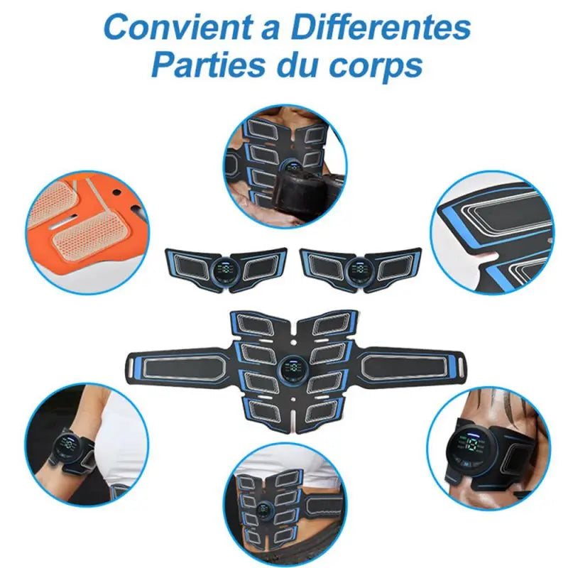 EMS Abdominal Toning Belt – Smart Muscle Trainer | HIP EMS Toning Belt HIP