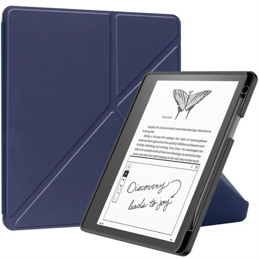 Magnetic Folio Stand Case for Kindle Scribe Colorsoft 11" 2025 eReader Folio Case HIP Dark Blue