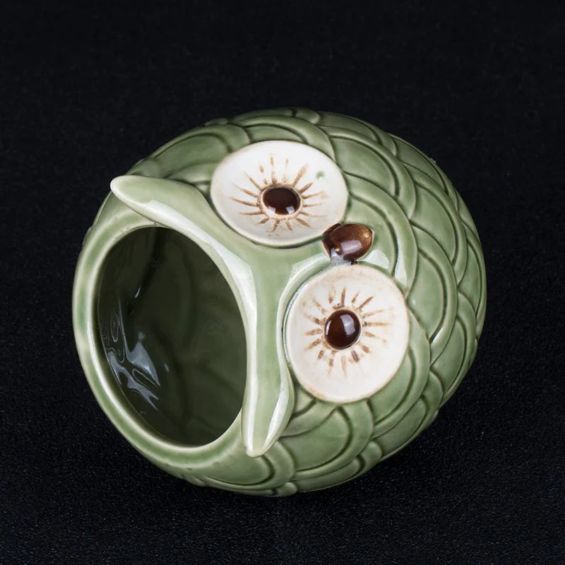 500ml Owl Tiki Mug – Ceramic Porcelain Beer & Wine Cup Ceramic Tiki Mug HIP