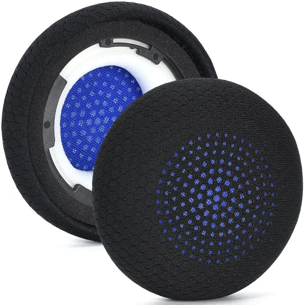 Replacement Ear Pads for Anker Powerconf H700 H500 – Foam Headphone Ear Pads HIP Black football mesh