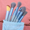 RUZOFO 13-Piece Makeup Brush Set – Foundation, Blush & Eye Makeup Brush Set HIP C505-Blue velvetbag
