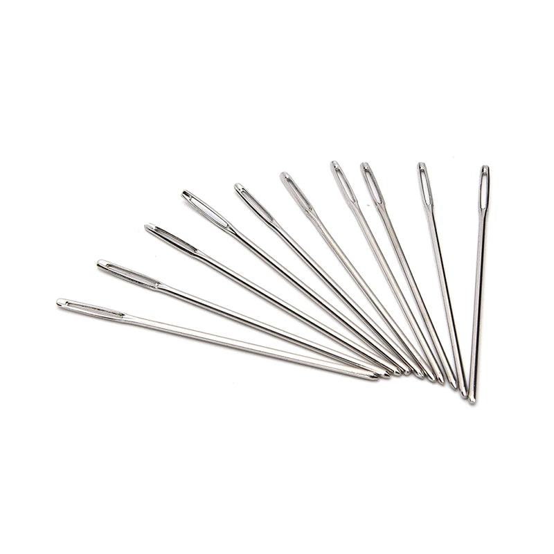 10-Pc Large Eye Tapestry Needles – Darning & Embroidery Tapestry Darning Needles HIP
