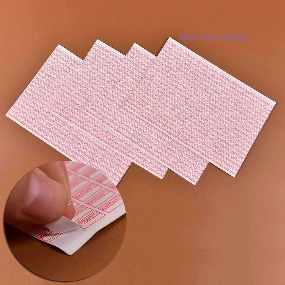 1000-Pc Warranty Void Security Fragile Label Stickers Security Label Stickers HIP