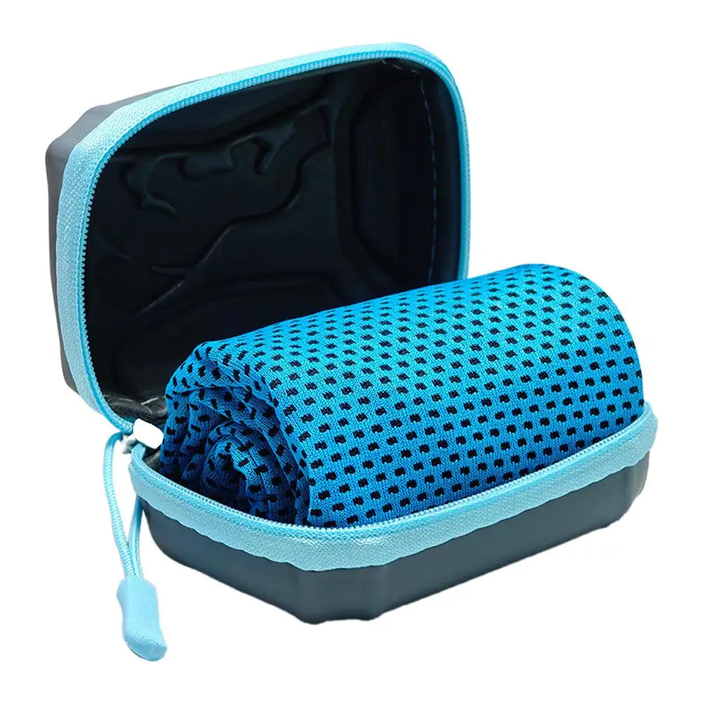 Cool Towel 30x80cm Instant Absorbent Breathable Summer Cooling Towels for Neck and Face for Men Women Runners Gym Workout Home HIP A