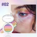 Handaiyan 5-Color Chameleon Glitter Eyeshadow Palette Eyeshadow Palette HIP 2