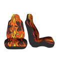 Flaming Dance Car Seat Cover – Wear-Resistant & Easy Clean Car Seat Cover HIP black