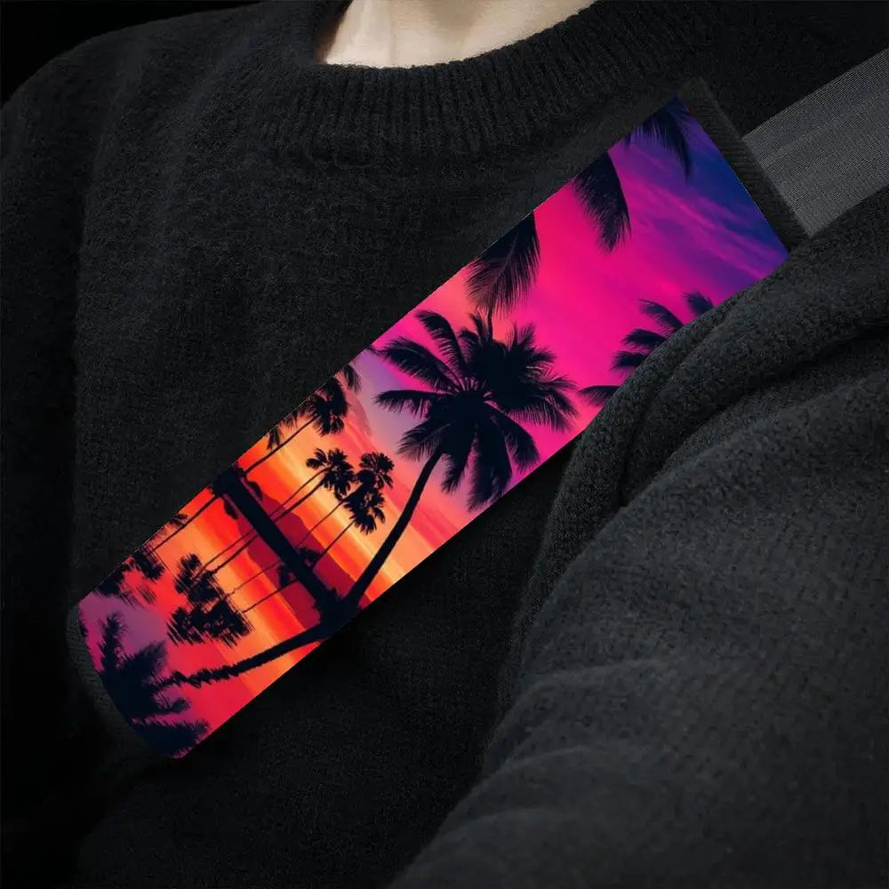 2-Pack Tropical Car Seat Belt Shoulder Pad Cover | Cushion Seat Belt Cover HIP
