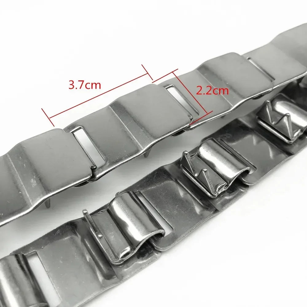 Stainless Steel Dog Training Chain Collar – Large Breeds Dog Training Collar HIP