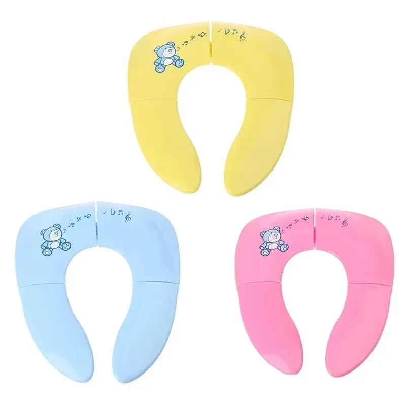 Foldable Travel Potty Seat – Portable Toddler Toilet Trainer Travel Potty Seat HIP