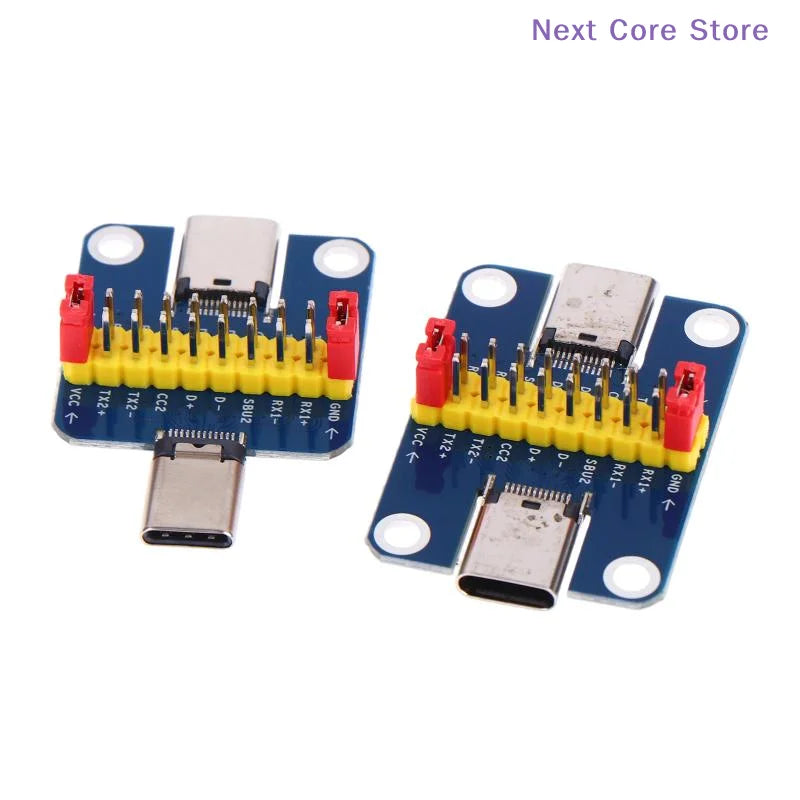 USB 3.1 Type-C Male to Female PCB Test Board Adapter PCB Test Adapter HIP
