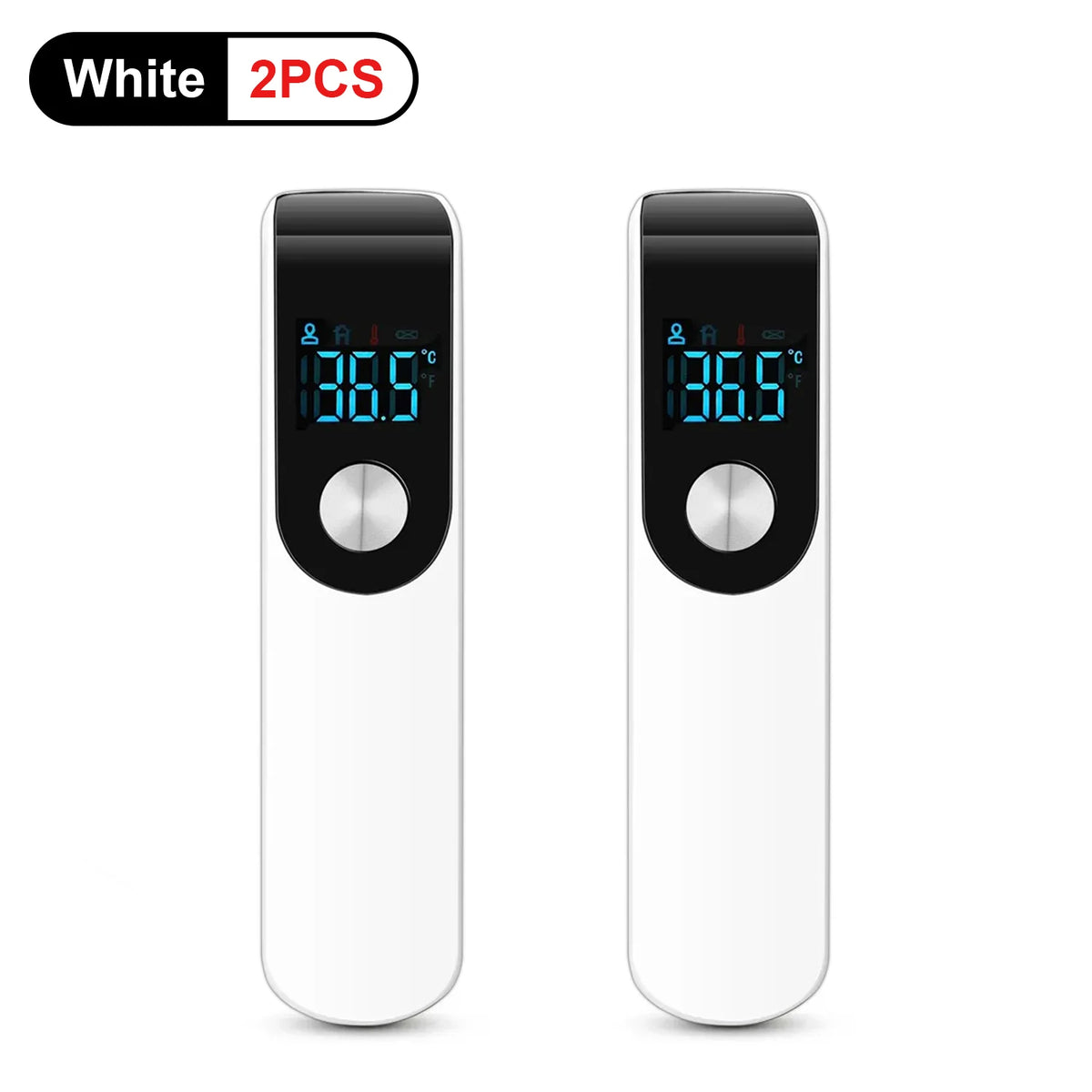Fireurus Digital IR Ear Thermometer – Kids & Adults | Non-Contact Digital IR Thermometer HIP 2PCS White