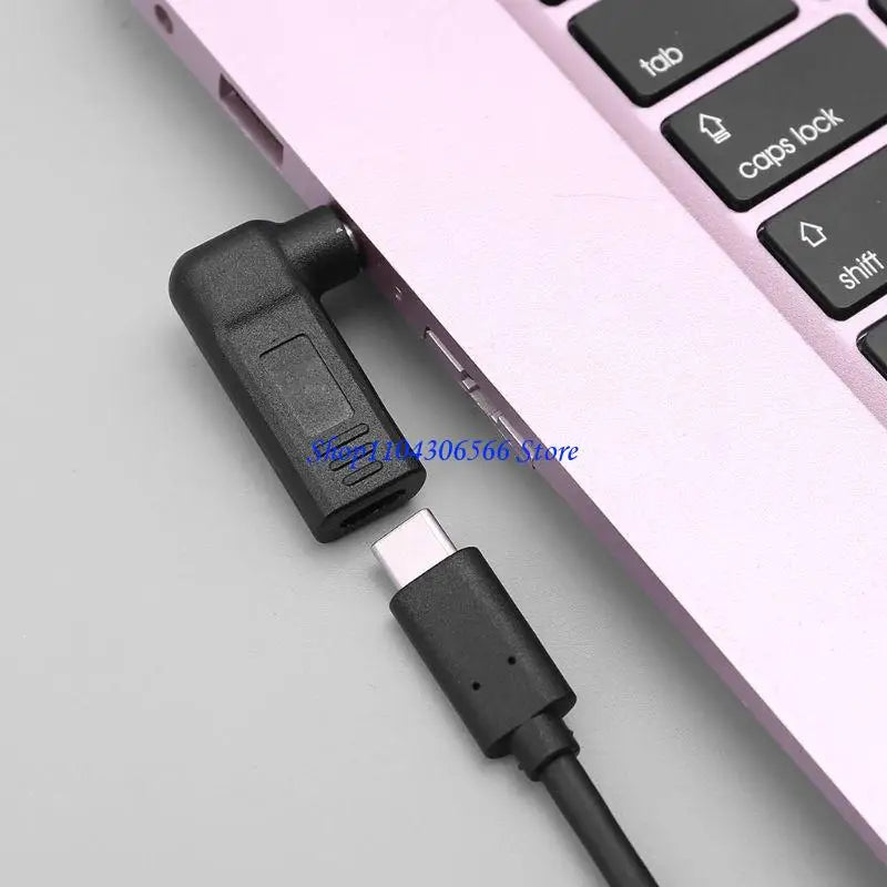 Type-C to DC 3.0x1.1mm Laptop Power Plug Adapter Power Plug Adapter HIP Black CN