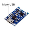 TP4056 18650 Lithium Battery Charger Module – USB Type-C Battery Charger Module HIP Micro USB