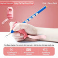 Wrist Posture Corrector Pencil Grip for Kids | Writing Aid Pencil Grip Aid HIP Pink