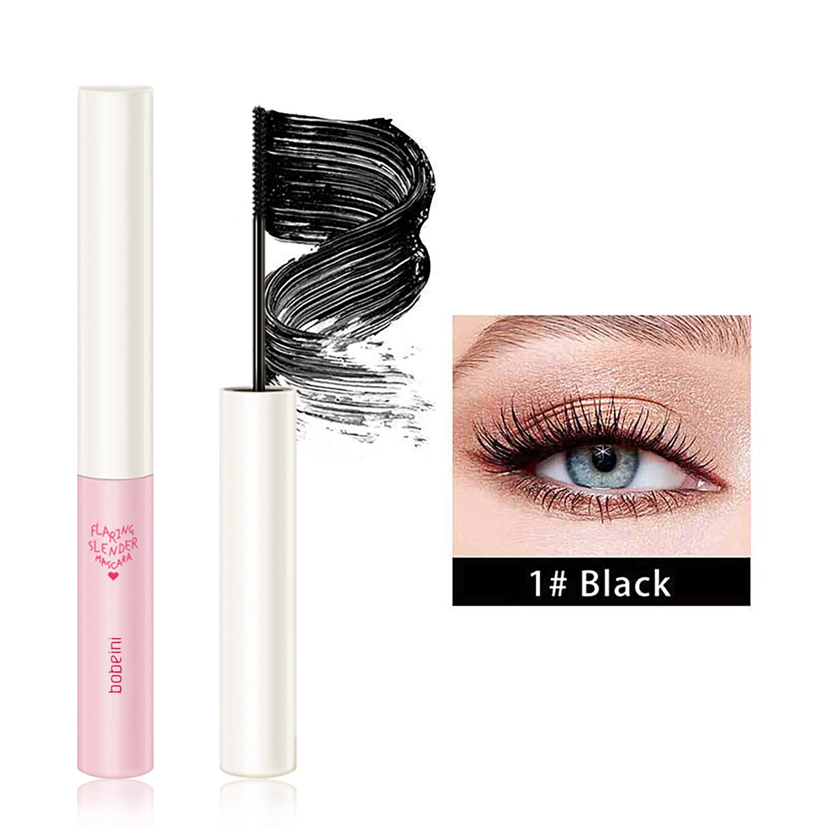 Waterproof Lengthening Curling Mascara – No Smudge | HIP Waterproof Mascara HIP 1002-01