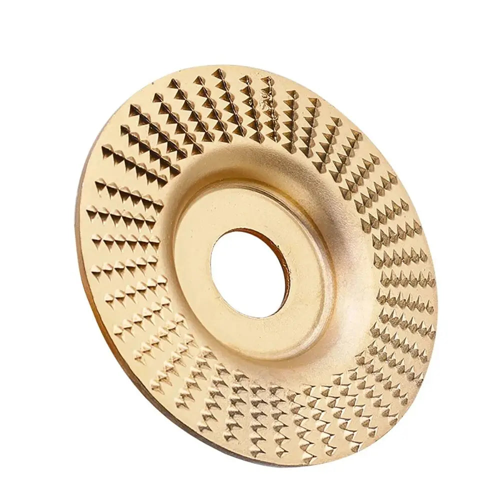 Wood Carving Grinding Disc for Angle Grinder – Arc/Flat/Bevel Grinding Abrasive Disc HIP