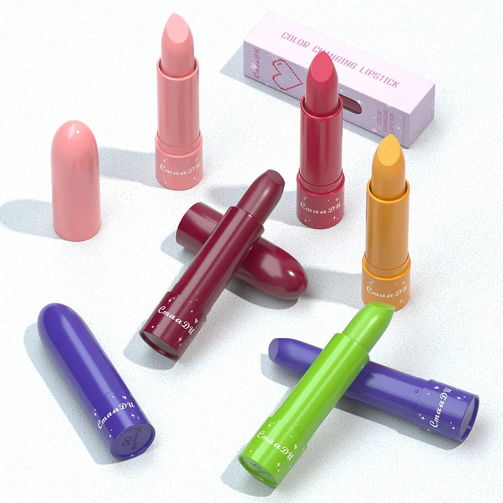 6-Piece Color Changing Lip Balm Set – Fruit Tint | cmaadu Tinted Lip Balm Set HIP