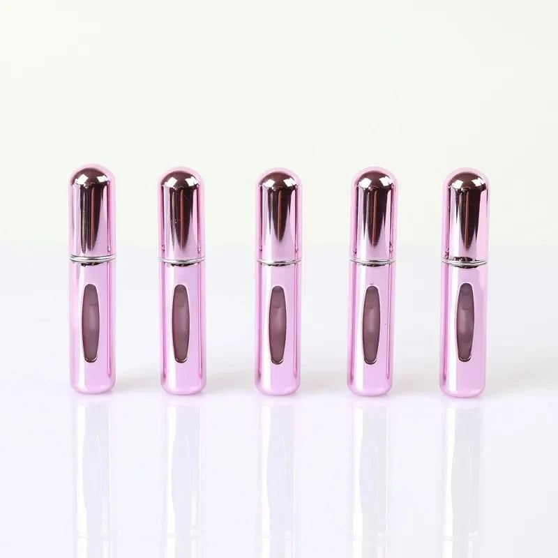 5-Pack 5ml Refillable Perfume Spray Bottles | Travel Atomizer Perfume Travel Atomizer HIP C595-pink-5pcs 5ml