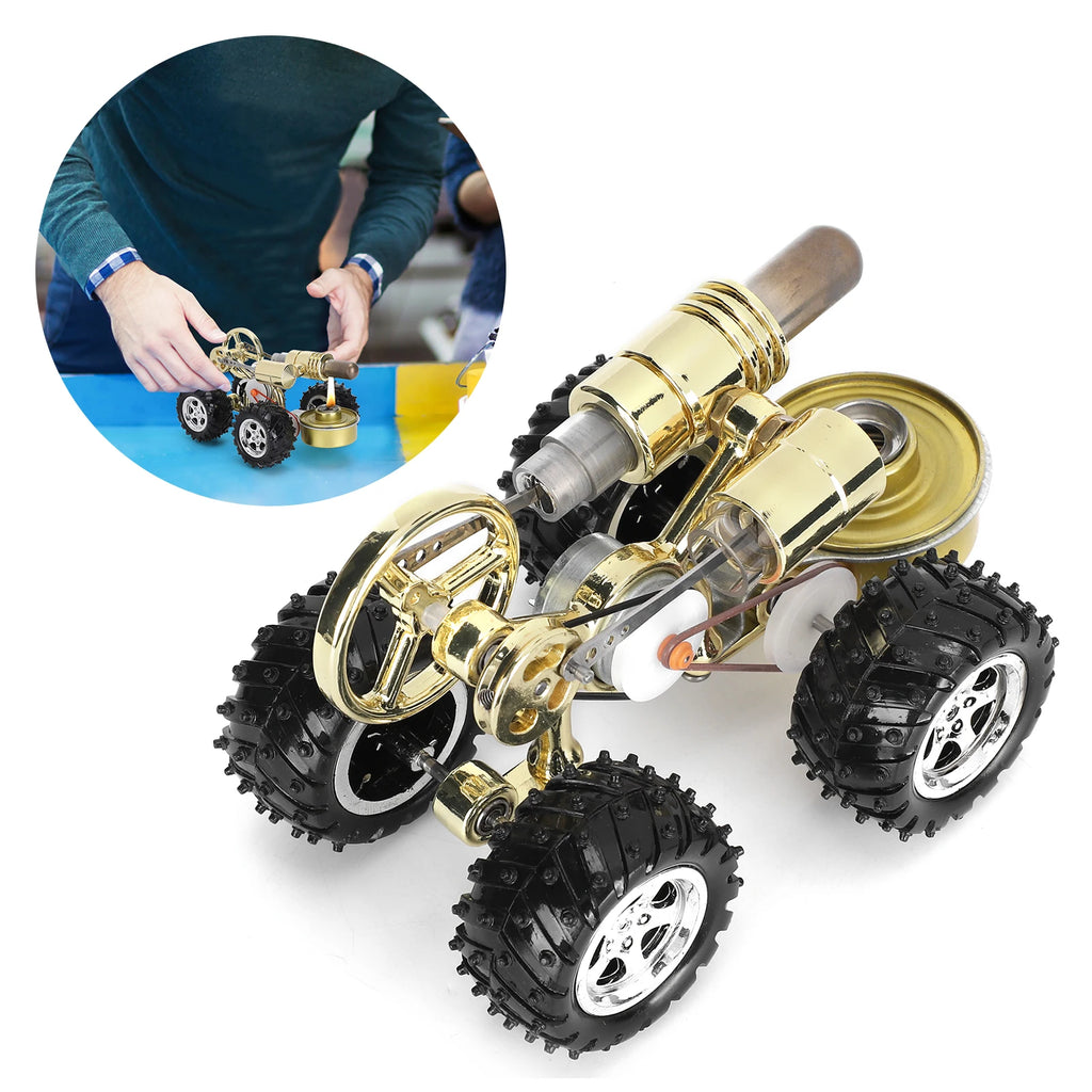 Stirling Engine Model Miniature Car Motor Educational Physics Science Experiment Toy Gifts HIP Default Title