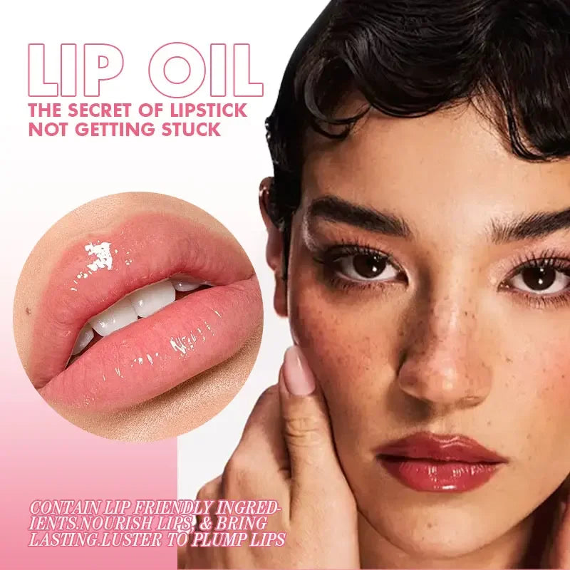 LAIKOU Hydrating Lip Oil 6-Piece Set – Nourishing Glaze Lip Oil Set HIP