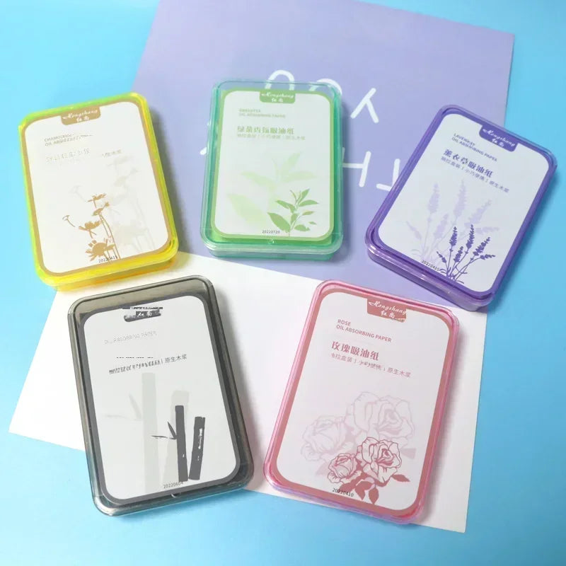 300-Sheet Face Oil Blotting Papers – Shine Control Sheets Oil Blotting Sheets HIP