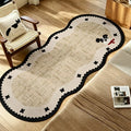 Green French Vintage Area Rug – Bedroom & Living Room Mat Area Rug HIP GU6254-QD Custom Inquiry