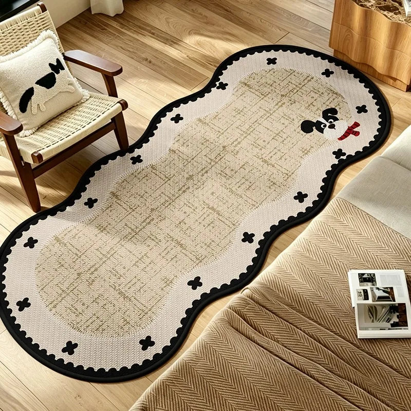 Green French Vintage Area Rug – Bedroom & Living Room Mat Area Rug HIP GU6254-QD Custom Inquiry