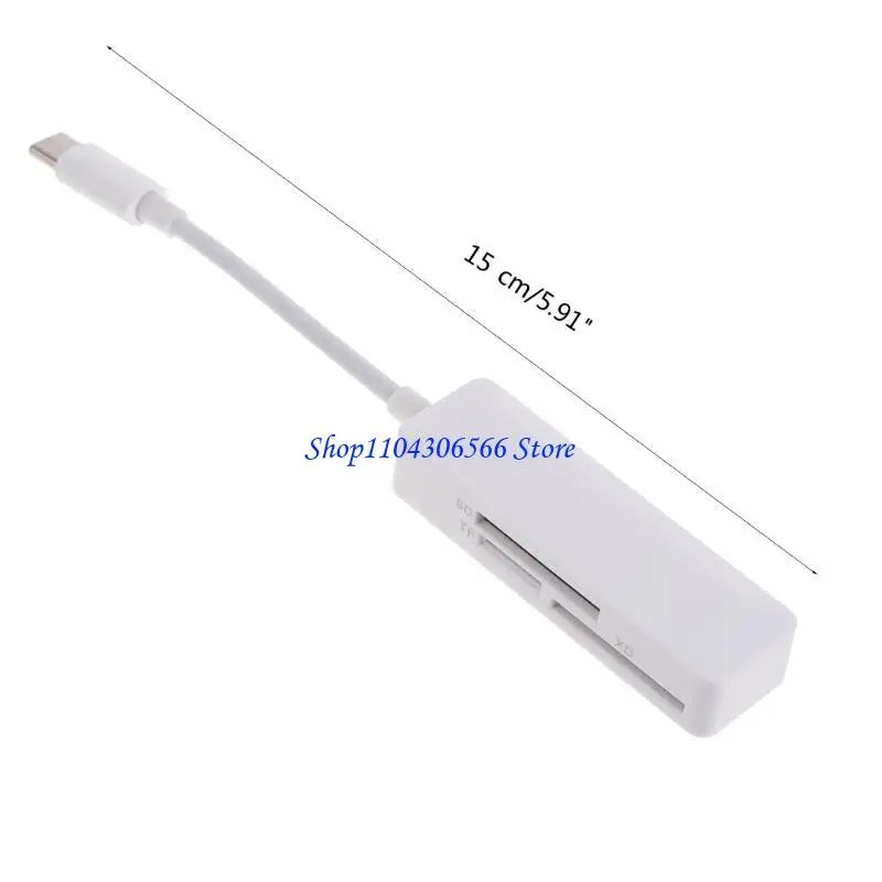 USB-C 3-in-1 High Speed Memory Card Reader – Laptop & Phone Memory Card Reader HIP