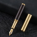 Vintage Brass & Sandalwood Mini Pocket Gel Pen | Gift Mini Pocket Pen HIP 02