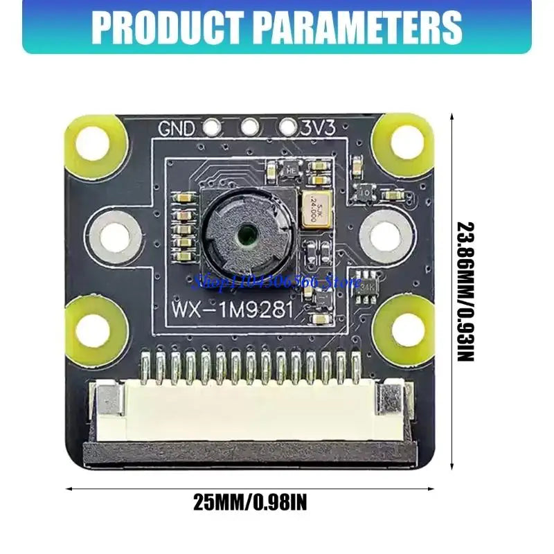 OV9281 1MP Global Shutter Monochrome Camera – Raspberry Pi Camera Module HIP