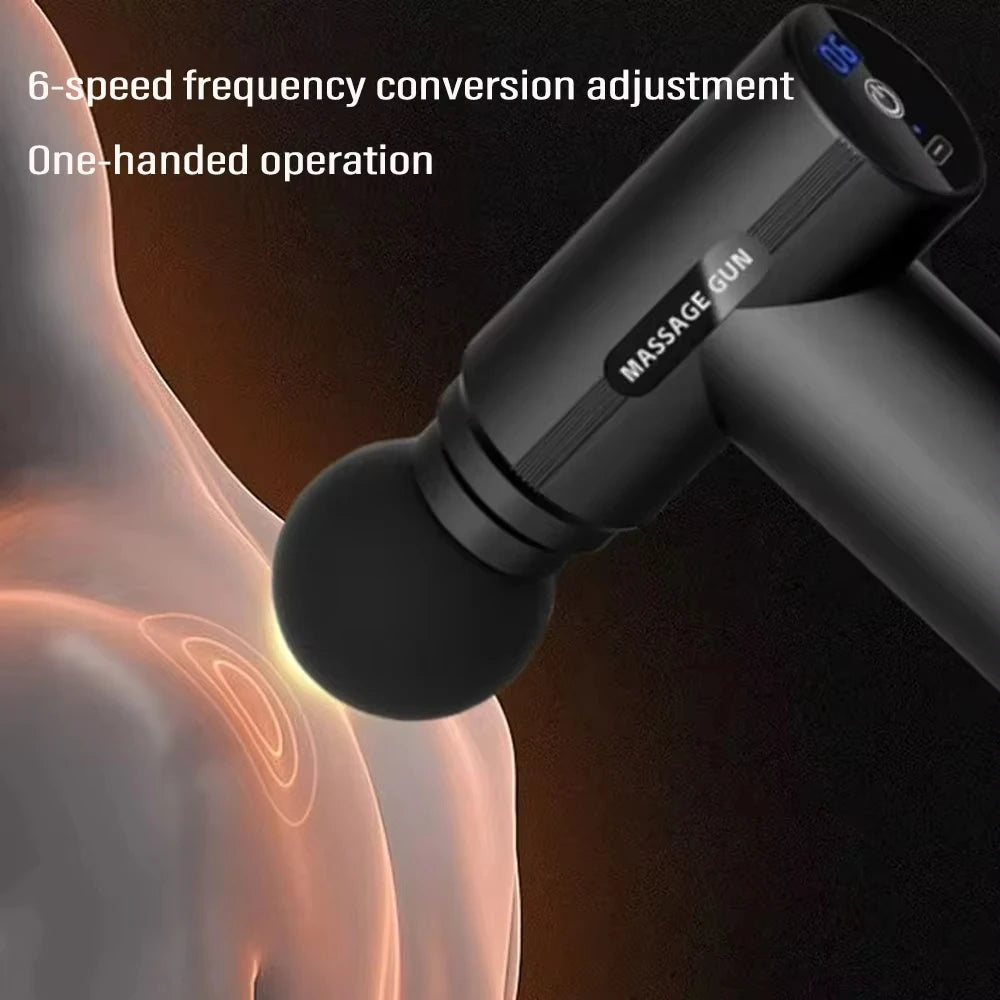 Mini Massage Gun – Portable USB Rechargeable Muscle Massager Mini Massage Gun HIP