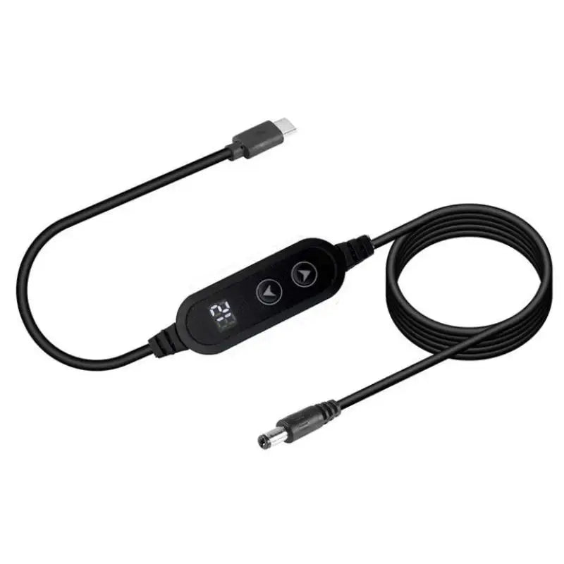 5V to 12V Boost Converter USB-C to DC Cable Adapter | Router Boost Converter Adapter HIP A1