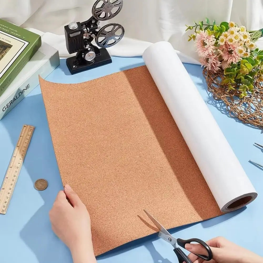 Self-Adhesive Cork Roll 2mm – DIY Bulletin Board & Liner Cork Roll HIP