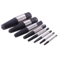 Screw Remover Extractor Drill Bits Carbon Steel Guide Set Broken End Bolt Removal Drill Set Damaged Bolts Remover Tools 1/8PCS HIP 8PCS