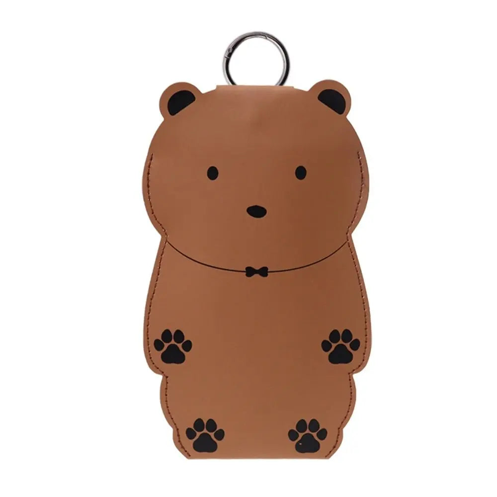 Women's Cartoon PU Leather Glasses Case – Portable Eyewear Pouch Eyewear Storage Case HIP Style 10