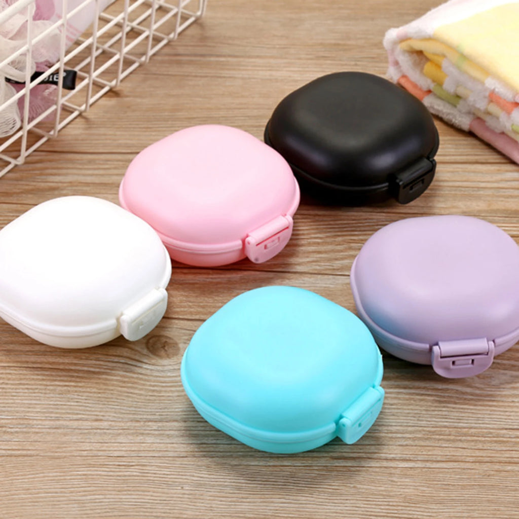 Soap Container Soap Container Waterproof Portable Soap Rest PP Buckle Lid Soap Case for Travel Home Hotel Dormitory Soap Holder HIP