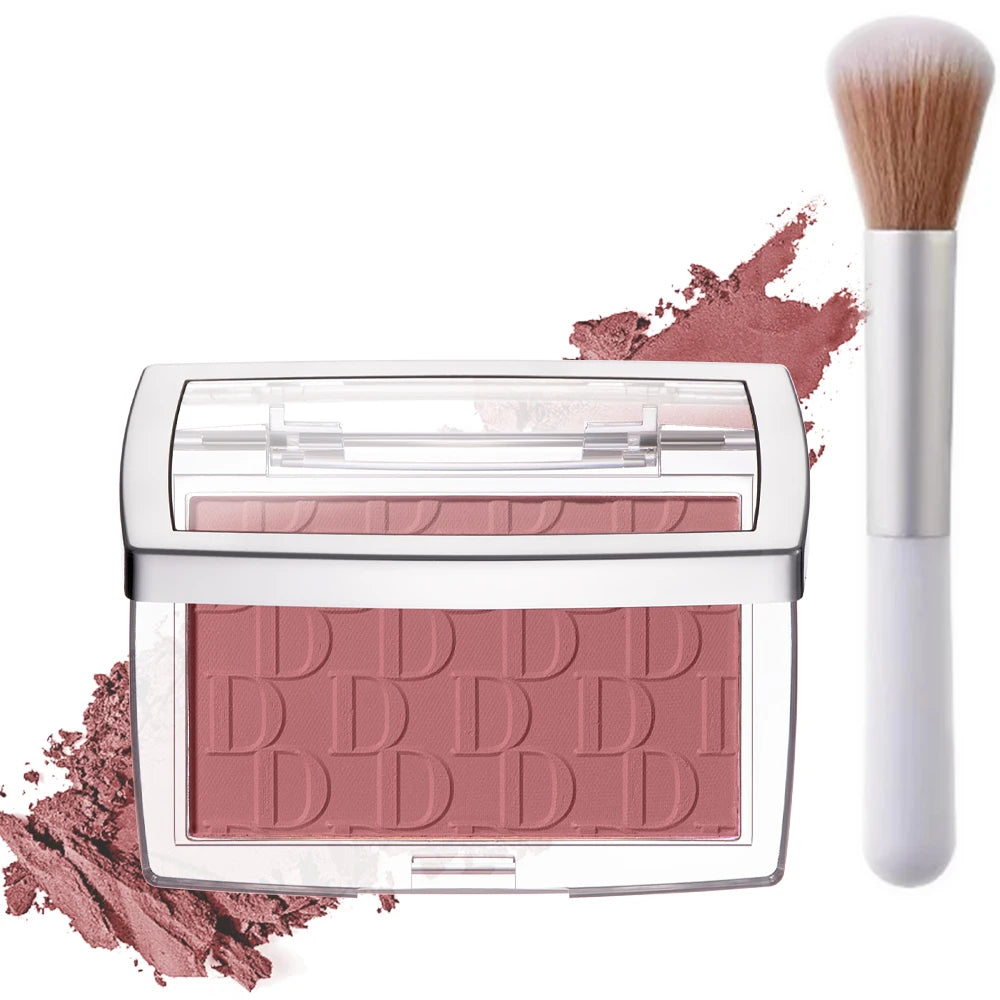 Hot Matte Embossed Blush Palette Rosy Blusher Facial Blush Powder High Pigmented Pink Coral Rouged For Cheeks Smooth Cosmetics HIP 012