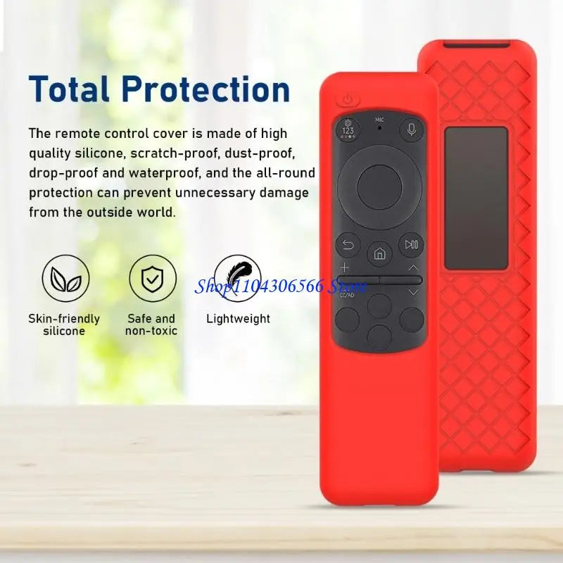 Silicone Case Cover for BN59-01432A Remote + Lanyard Remote Control Cover HIP