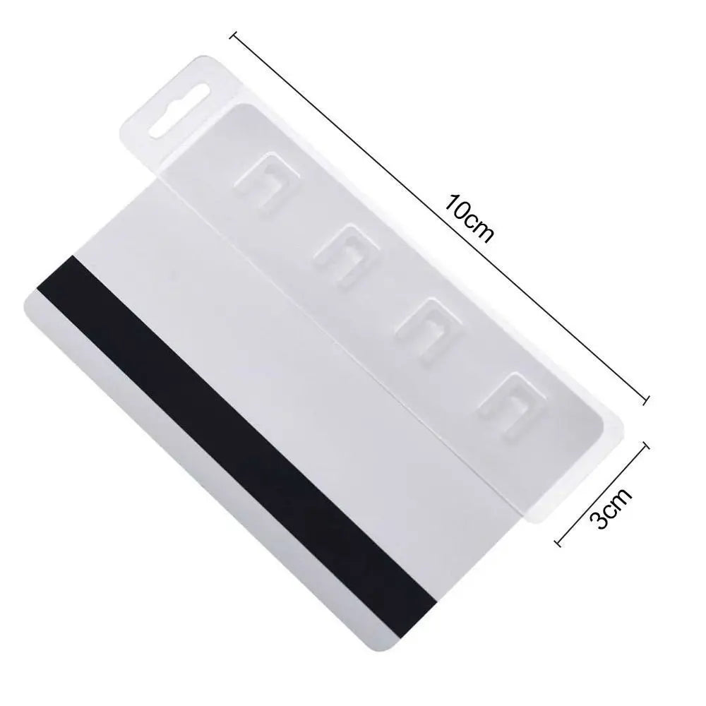 Hard Transparent Half Card Swipe Badge Holder & Sleeve Badge Holder Sleeve HIP