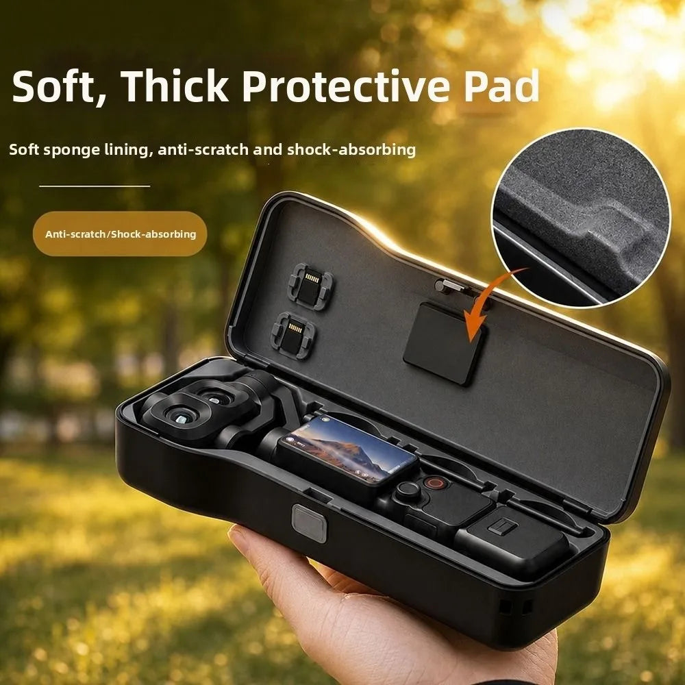 DJI Osmo Pocket 4P Protective Case with Lens Filter Slots Camera Protective Case HIP